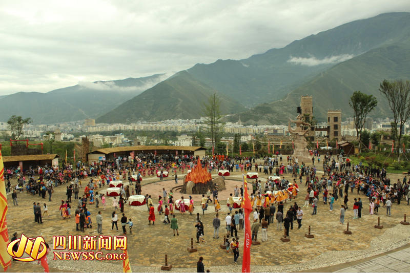 “生态美食 品味阿坝”烹饪大赛在茂县古羌城举行