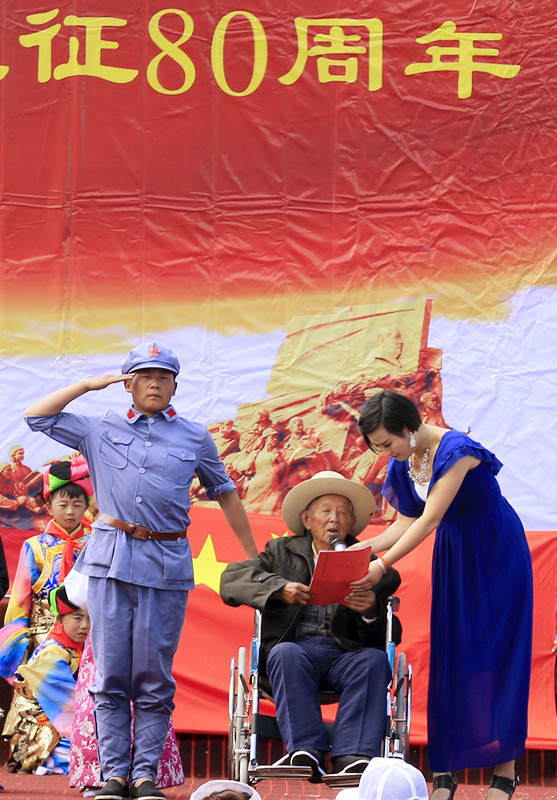 李丰明­­--炉霍县唯一健在的老红军