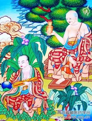 藏药浴的起源