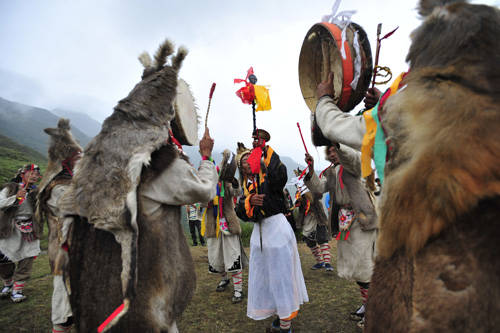 20日约您共赏理县羌族白石祭活动