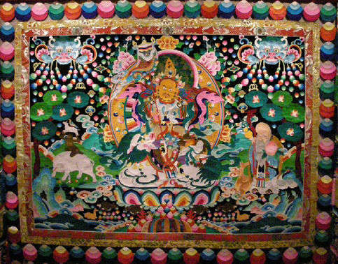 西藏唐卡的艺术特点