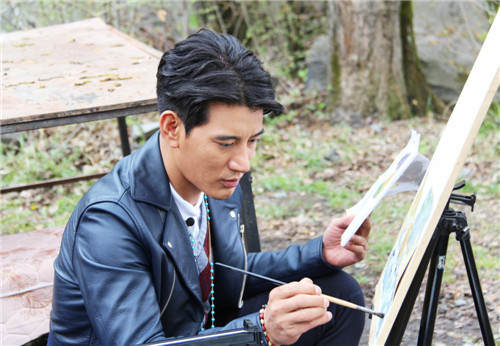 央视《乐游天下》栏目到茂县拍节目