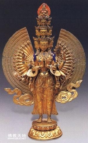 博物馆收藏的藏地佛像