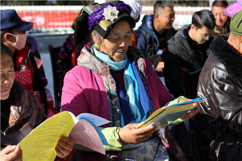 金川县开展农牧民读书月系列活动