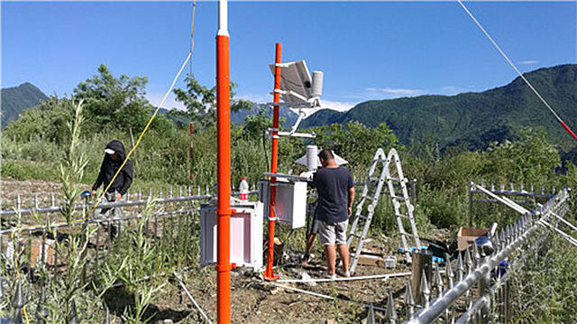 九寨沟首个农田气候观测站投入使用