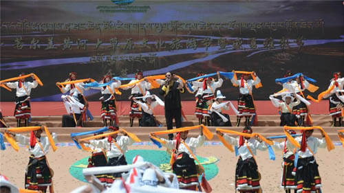 若尔盖黄河大草原文化旅游节暨雅敦节开幕