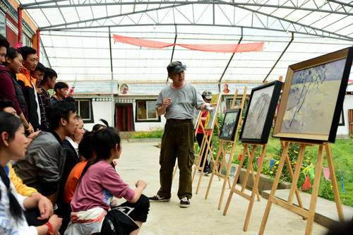  四川知名青年画家红原行写生创作活动结束