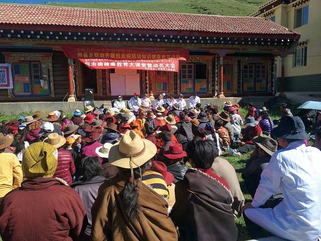 甘孜县再掀包虫病防治健康知识宣教高潮