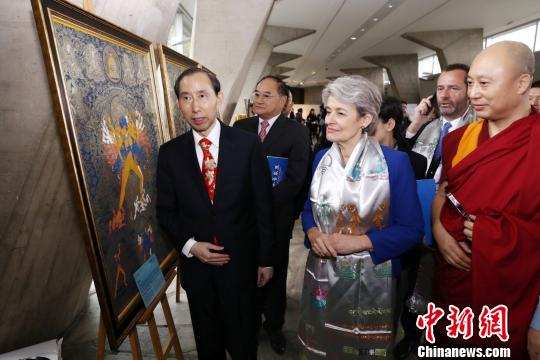 中国唐卡艺术展走向国际