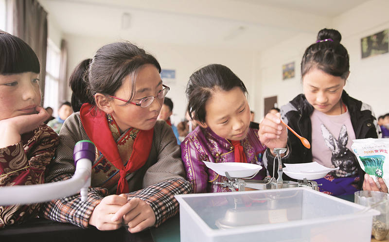 “改薄”让孩子们共沐公平教育阳光