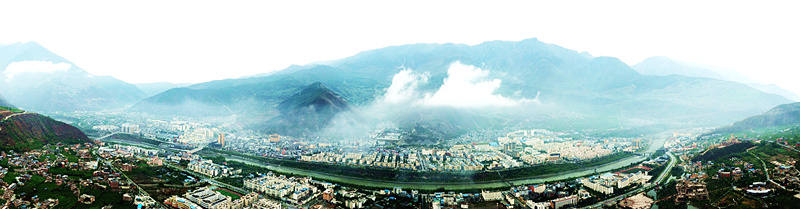 十年发展 茂县发生巨变