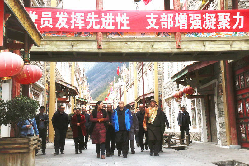 四川省委常委、组织部部长王正谱到理县调研指导工作