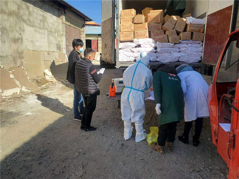 甘孜县加强冷链市场防疫监管