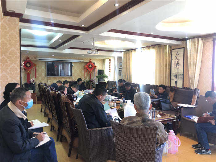 甘孜县领导班子带头开展党史学习，县委书记带头作研讨发言