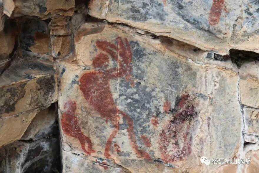 甲央尼玛认为 理塘格聂发现的彩绘岩画不晩于8000年