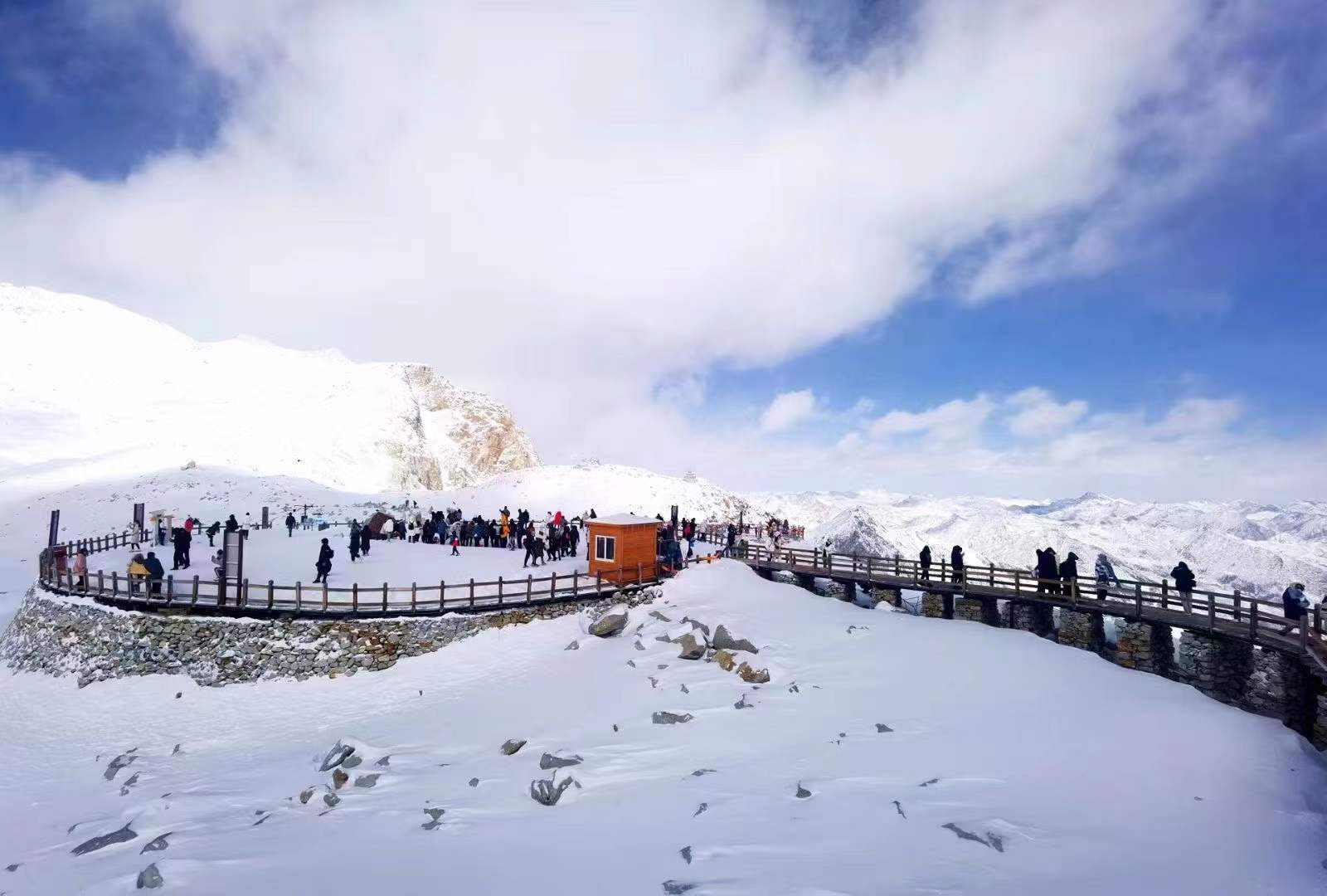 人气爆棚！达古冰川春节黄金周圆满收官，接待游客数同比增长25.36%