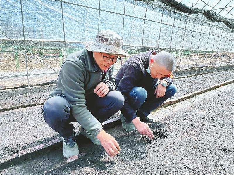 定点帮扶 带来新思路新产业