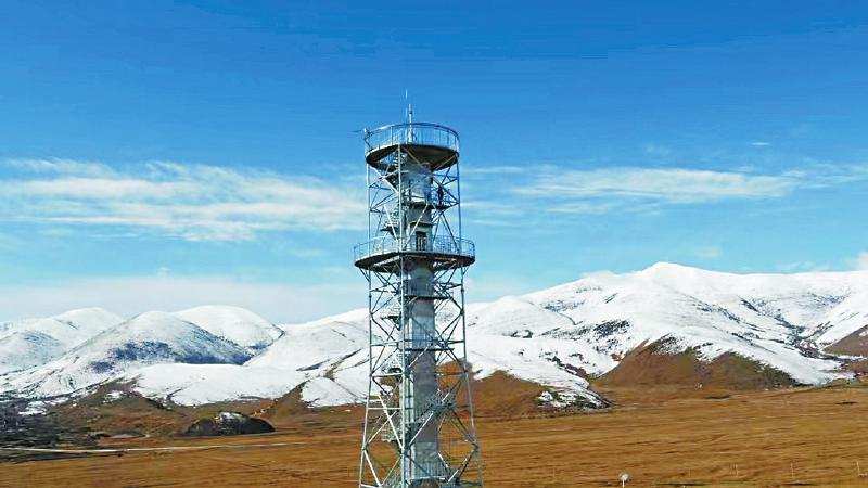 百米定标塔主体结构完工 “观天神器”进入全面生产安装阶段