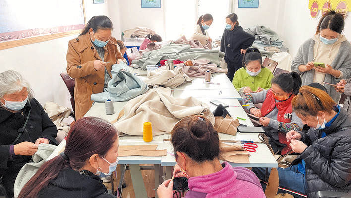 理县辅料加工助力群众家门口就业