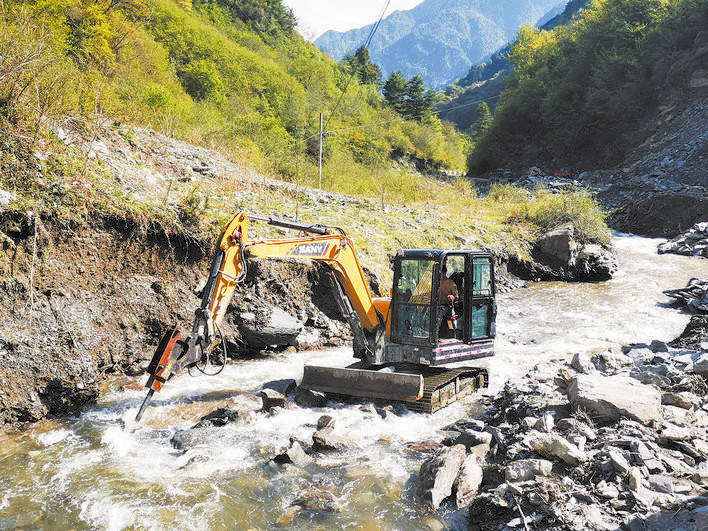 茂县沟口镇积极做好防汛备汛工作