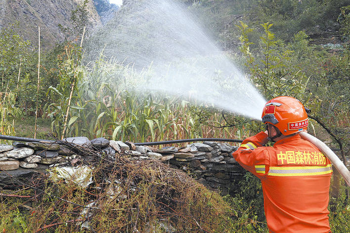 松潘县抗旱保生产