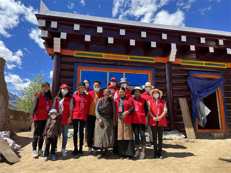 甘孜县：喜迎二十大 志愿服务暖人心