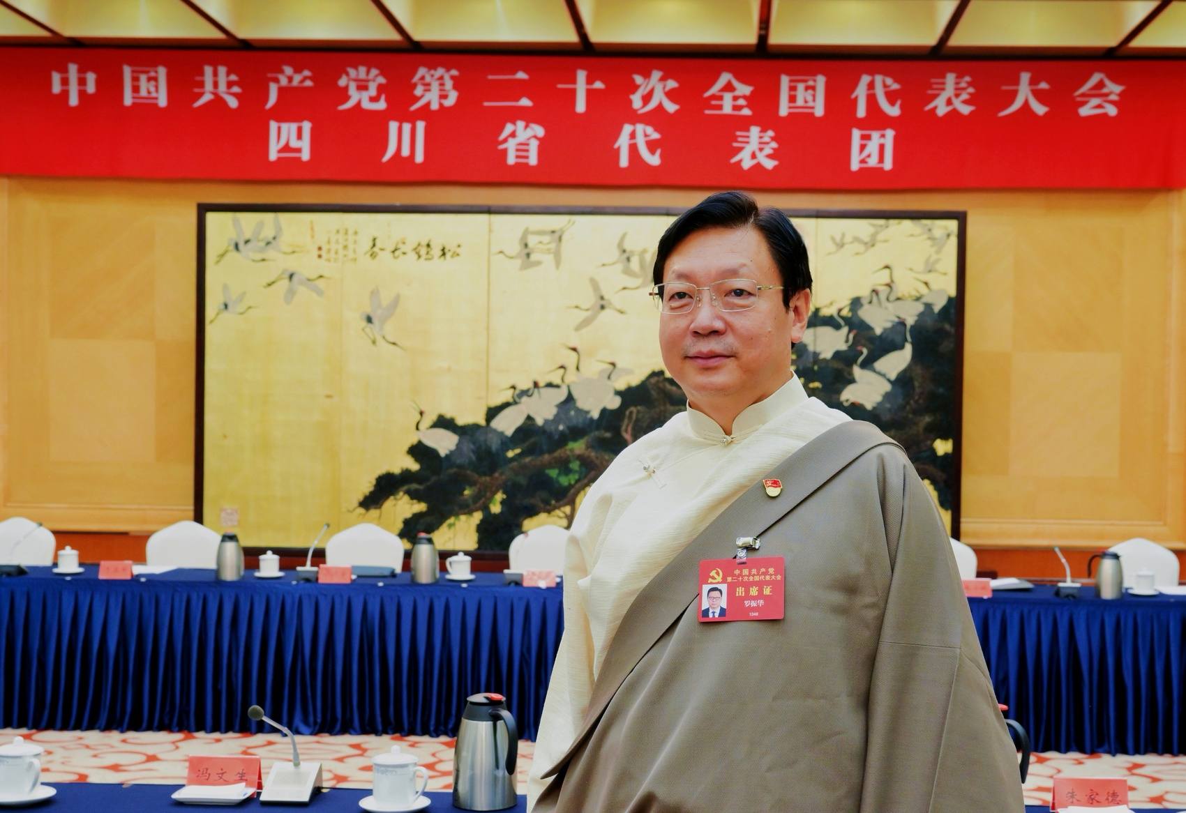 党代表参会笔记丨罗振华：牢记嘱托 以优异成绩回报党的期望人民期待