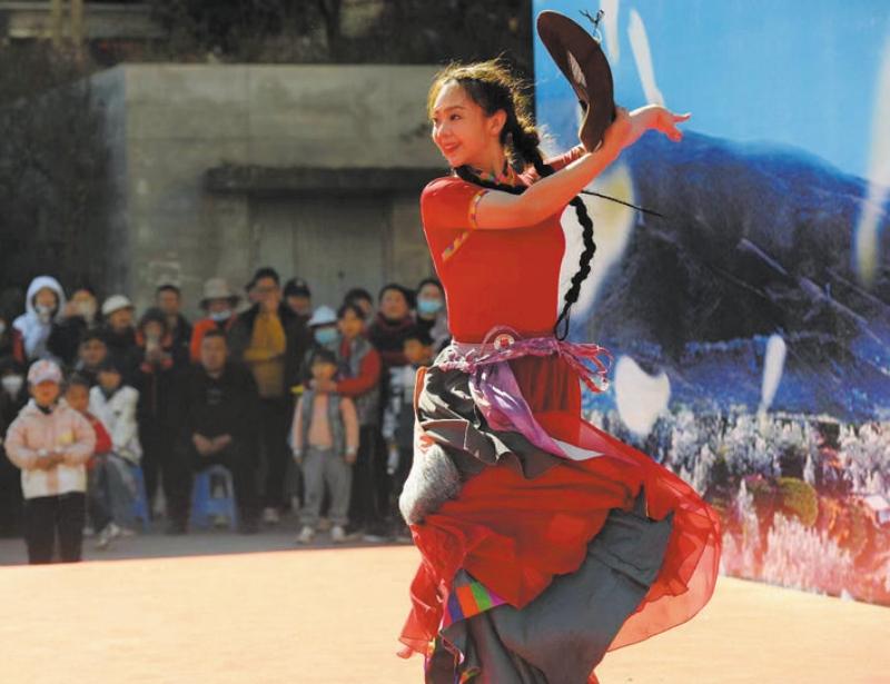 金川县举行第三届梨花仙子选拔赛