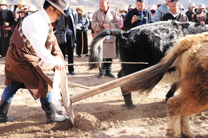 若尔盖县：举行春耕生产暨首届开耕仪式