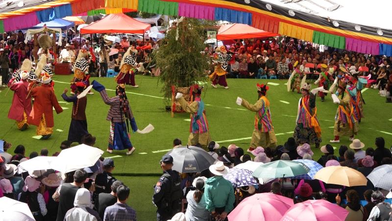 2023年“央勒节”巴塘藏戏文化交流周盛大开幕