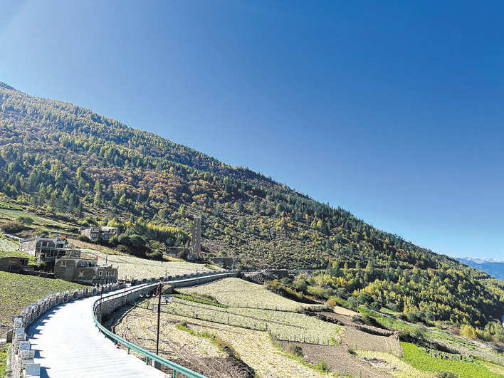 小金县董马村：构筑农村公路“交通网”打通乡村振兴“快车道”