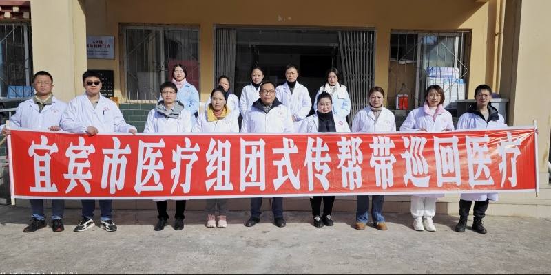 巡回医疗下乡镇 健康义诊暖民心