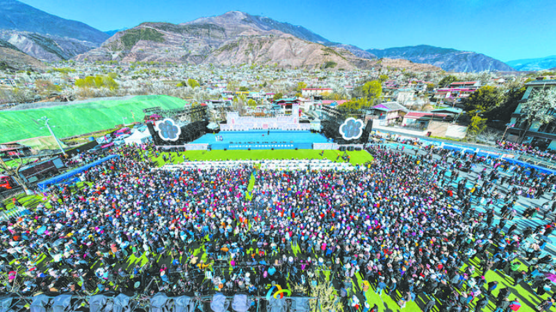 2024年金川县第八届古树梨花节暨春季音乐季开幕