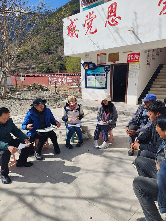 基线调研助力产业发展——四川海惠助贫服务中心为纳木村把脉