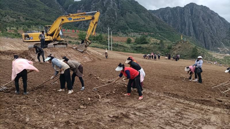 得荣县白松镇：党建引领启动产业引擎   乡村振兴驶上“快车道”