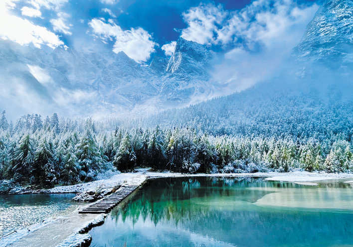 理县毕棚沟景区秋色已浓