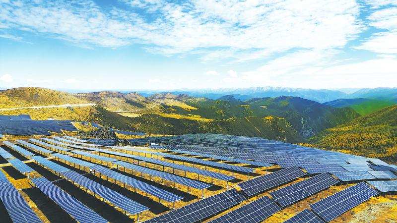 甘孜得荣：四川平均海拔最高水光互补项目投产发电 硕曲河流域百万千瓦级水光互补清洁能源基地正式成形